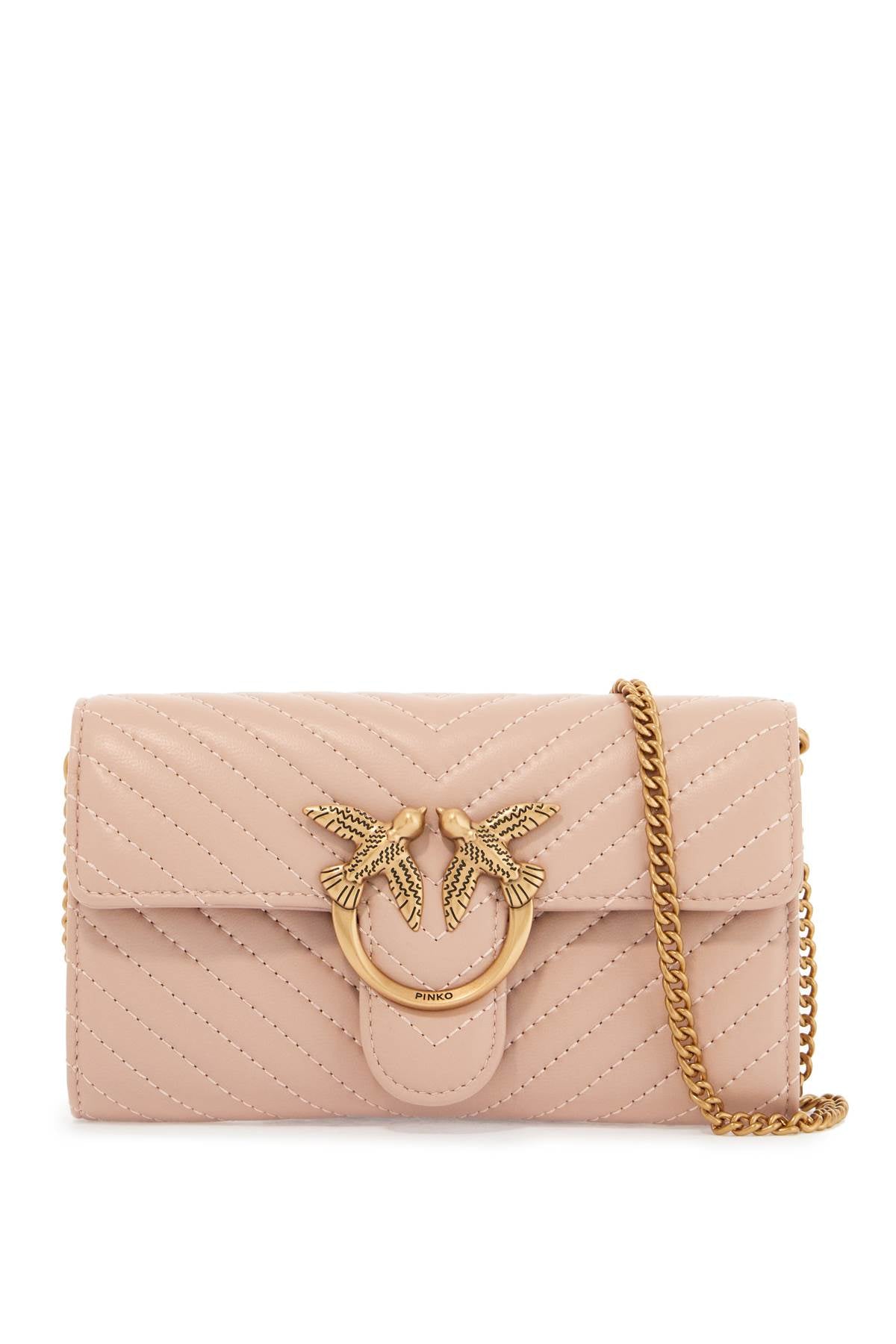 Pinko love bag chevron crossbody bag - VivaceVenus