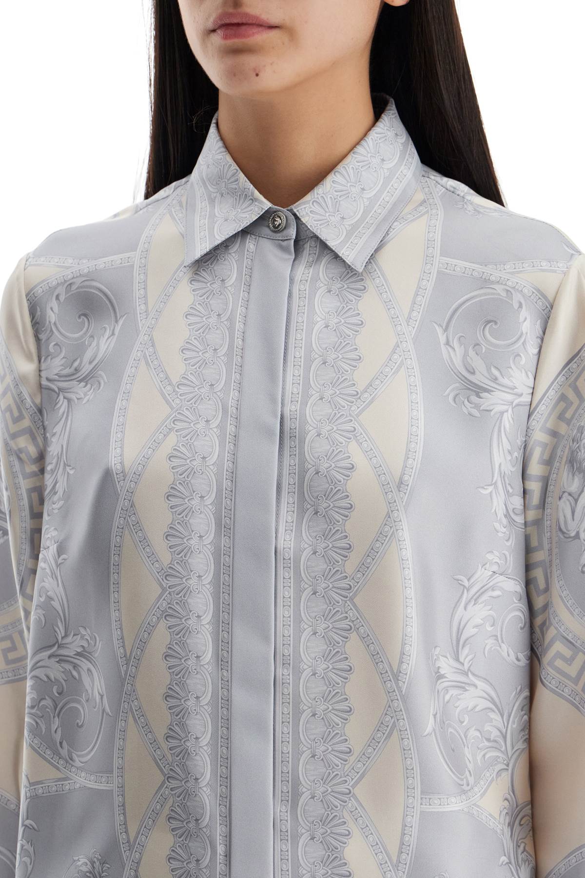 Versace silk shirt the cut of the gods - VivaceVenus