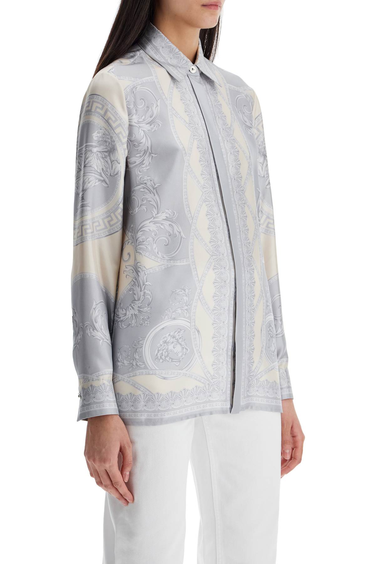 Versace silk shirt the cut of the gods - VivaceVenus