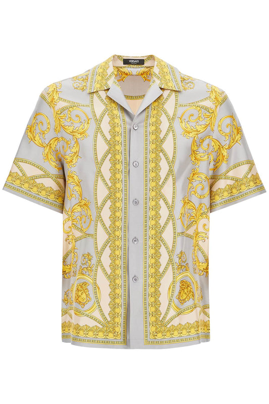 Versace 'printed silk bowling shirt from the gods' collection - VivaceVenus