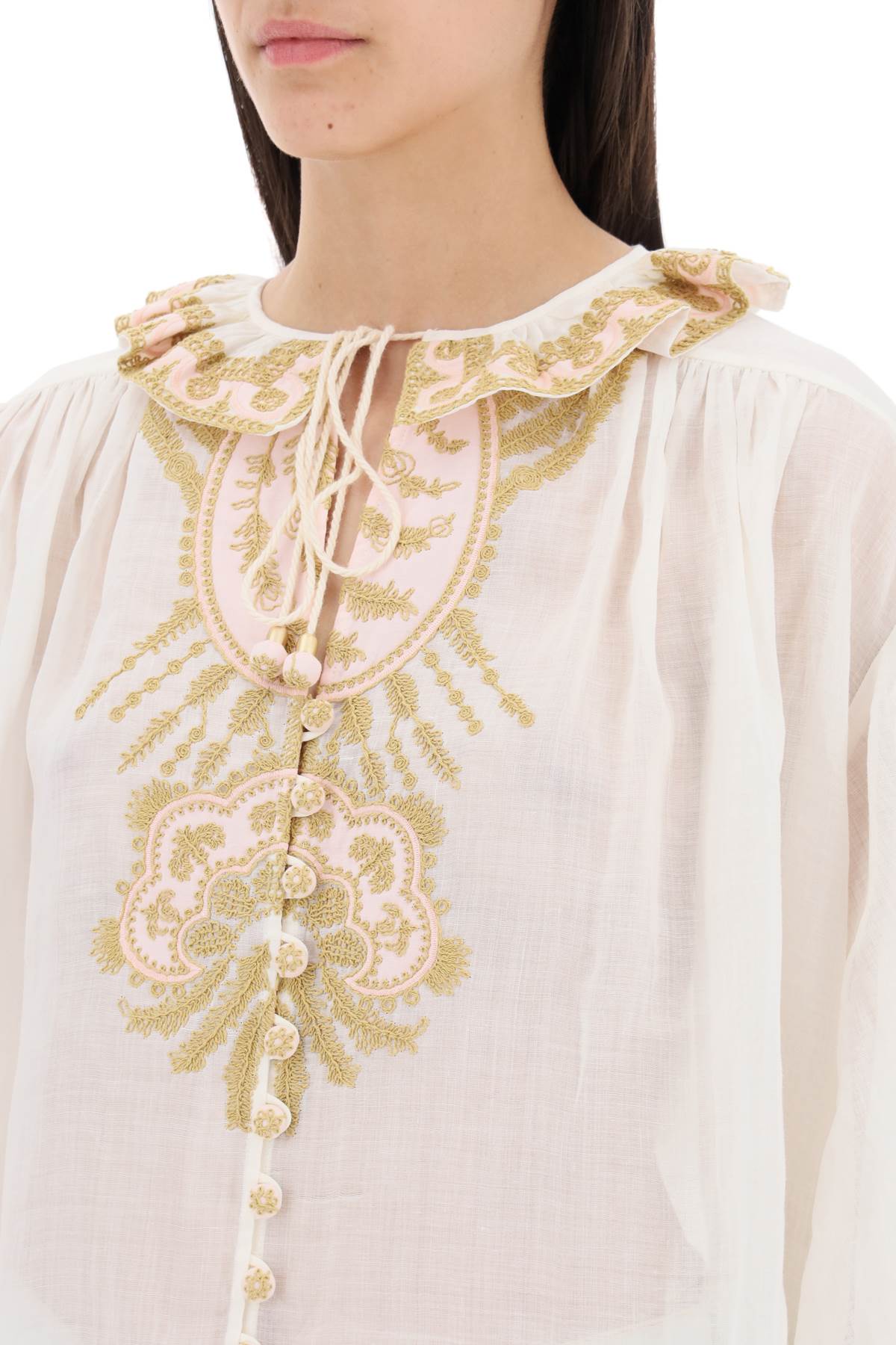 Zimmermann "ramie blouse made - VivaceVenus