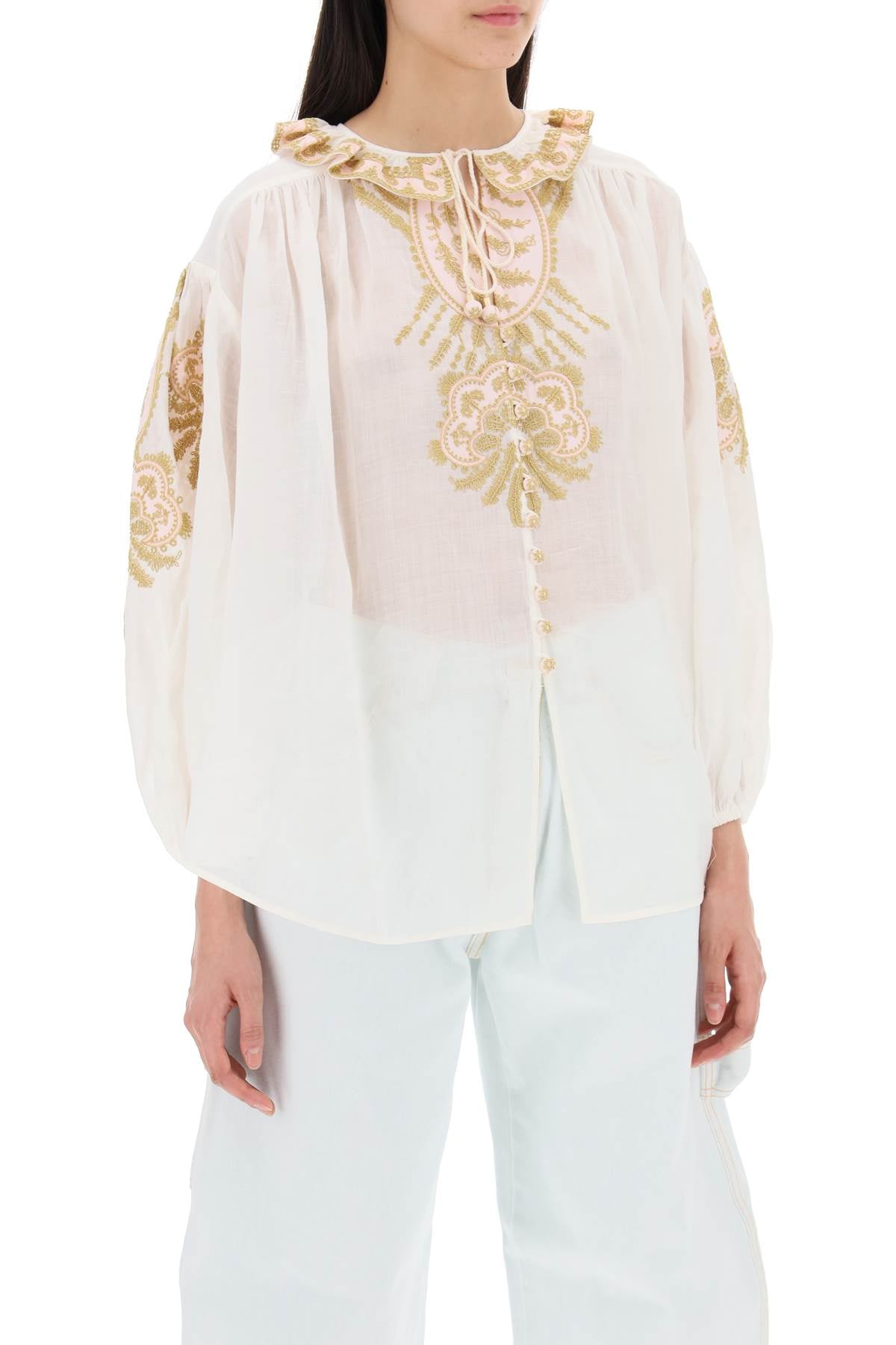 Zimmermann "ramie blouse made - VivaceVenus