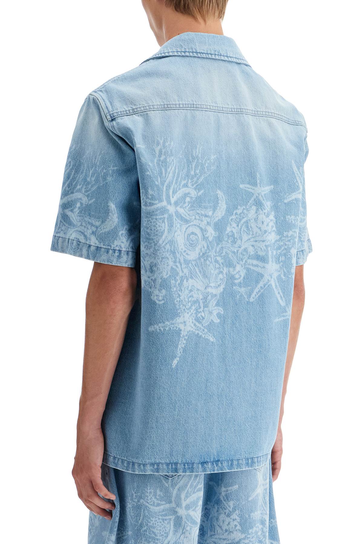 Versace barocco sea denim shirt - VivaceVenus