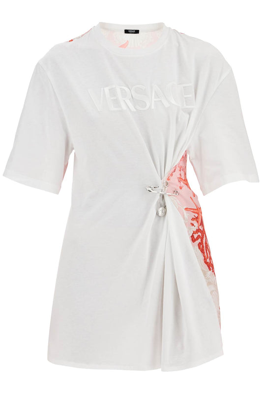 Versace "baroque sea safety pin t - VivaceVenus