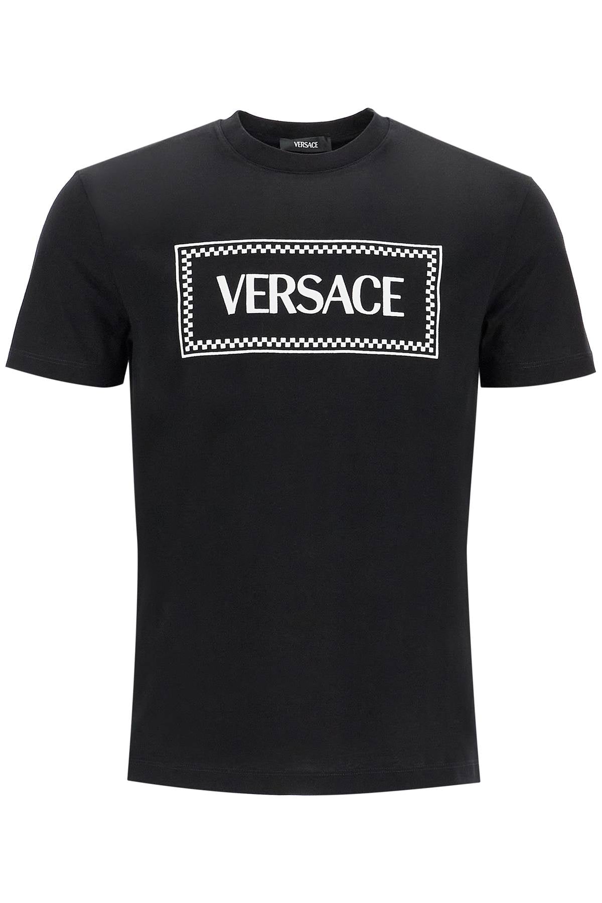 Versace embroidered logo t-shirt - VivaceVenus