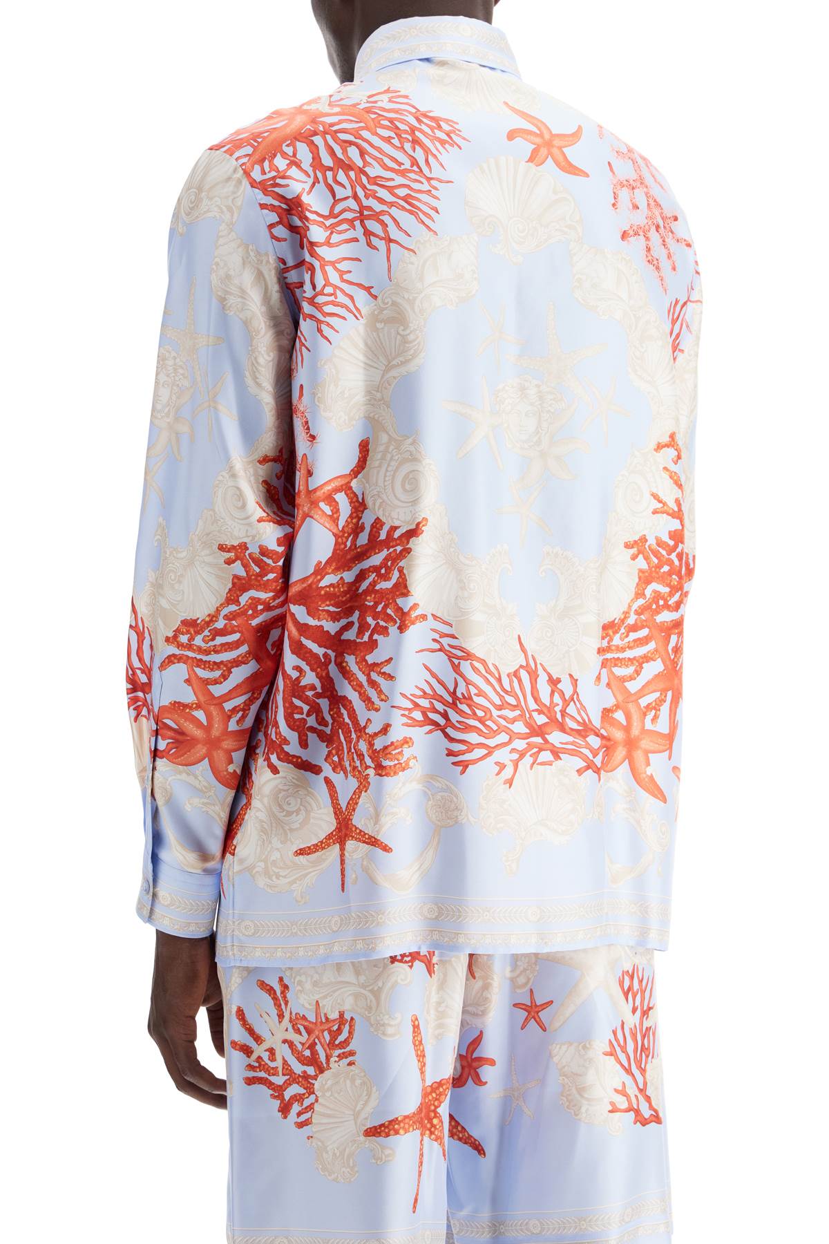 Versace barocco sea silk shirt - VivaceVenus