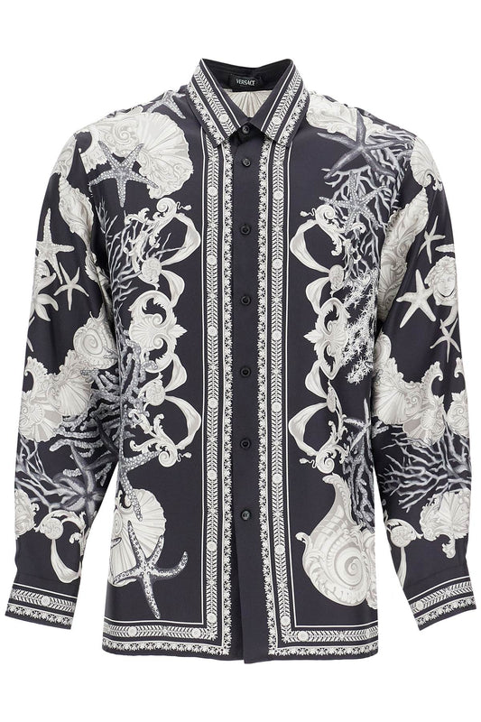 Versace barocco sea silk shirt - VivaceVenus