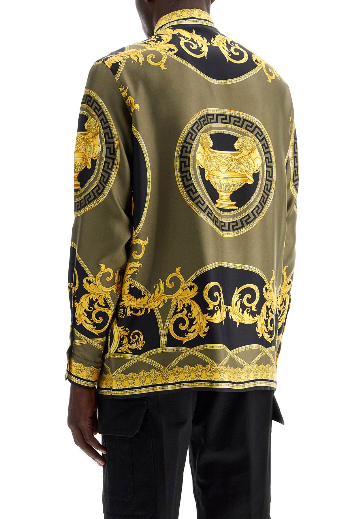 Versace barocco silk shirt - VivaceVenus