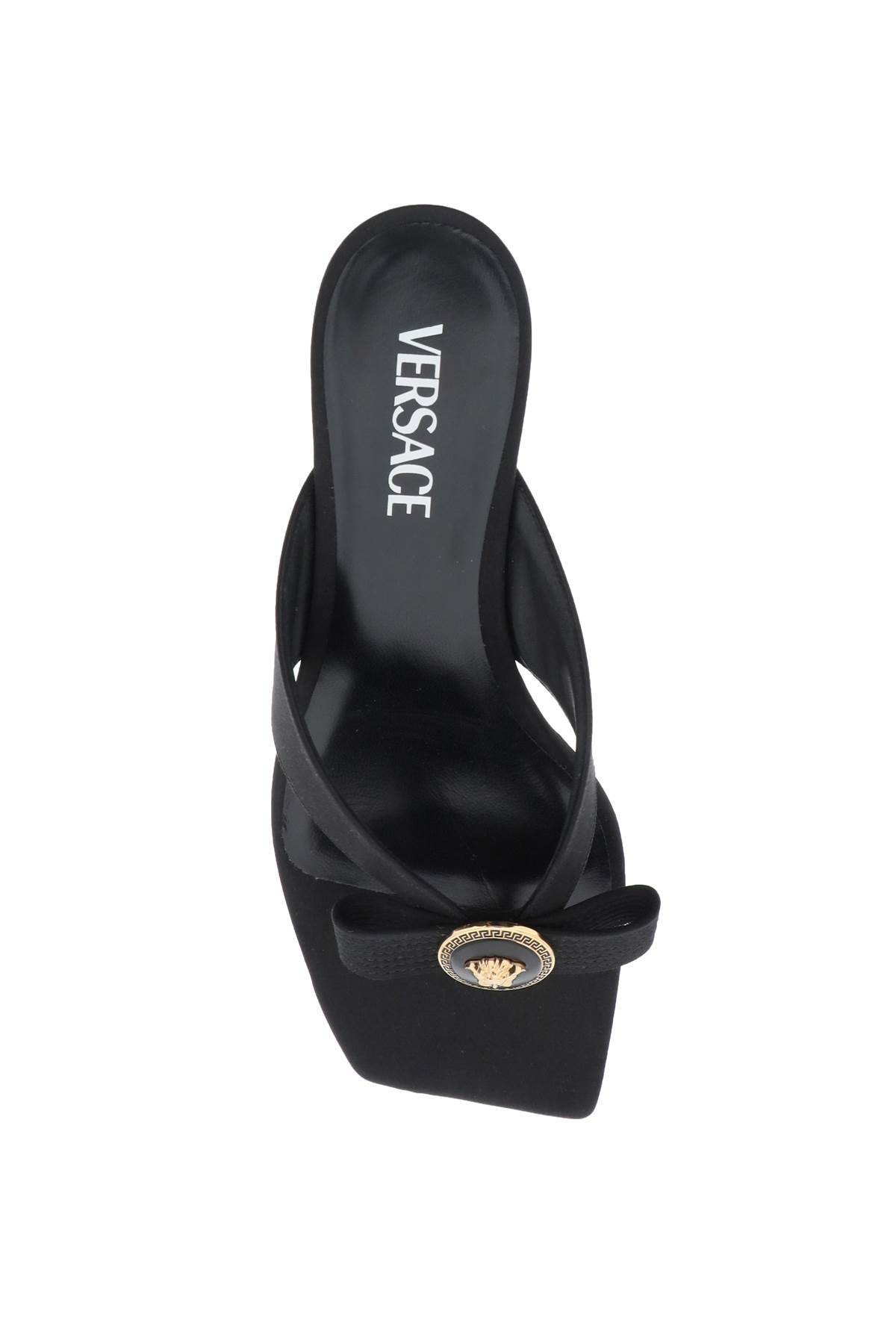 Versace gianni ribbon thong mules - VivaceVenus