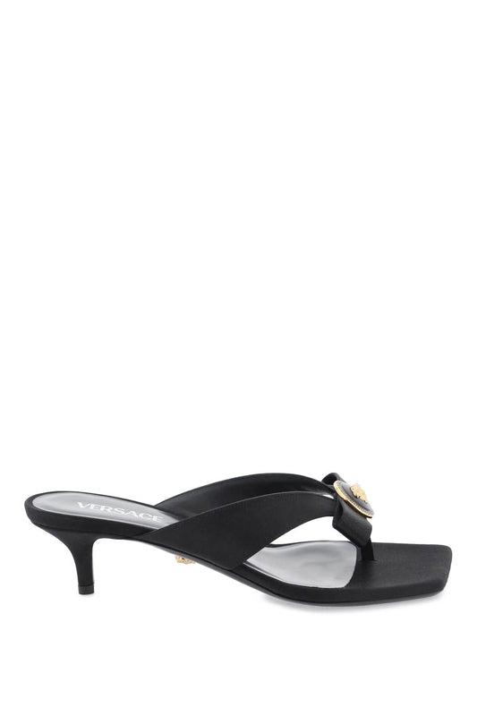 Versace gianni ribbon thong mules - VivaceVenus