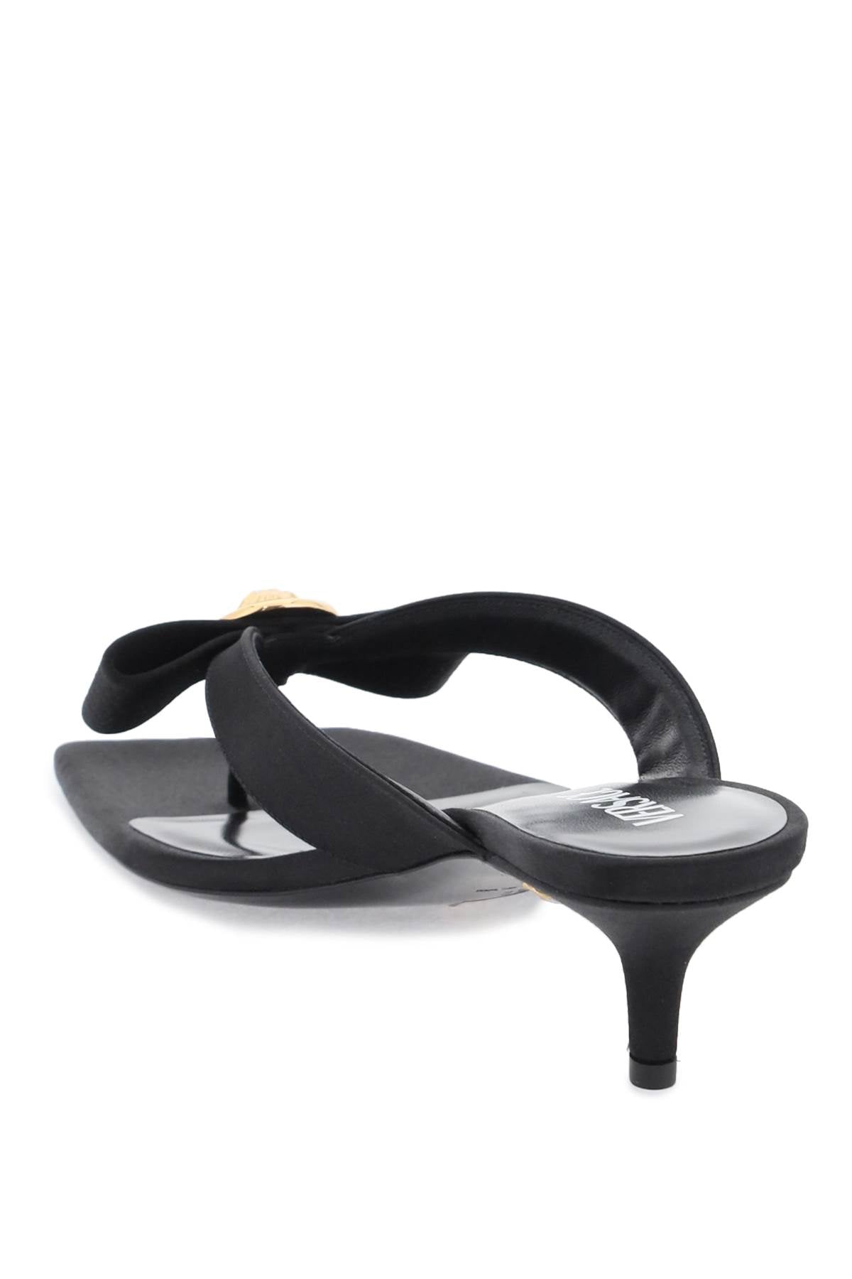 Versace gianni ribbon thong mules - VivaceVenus