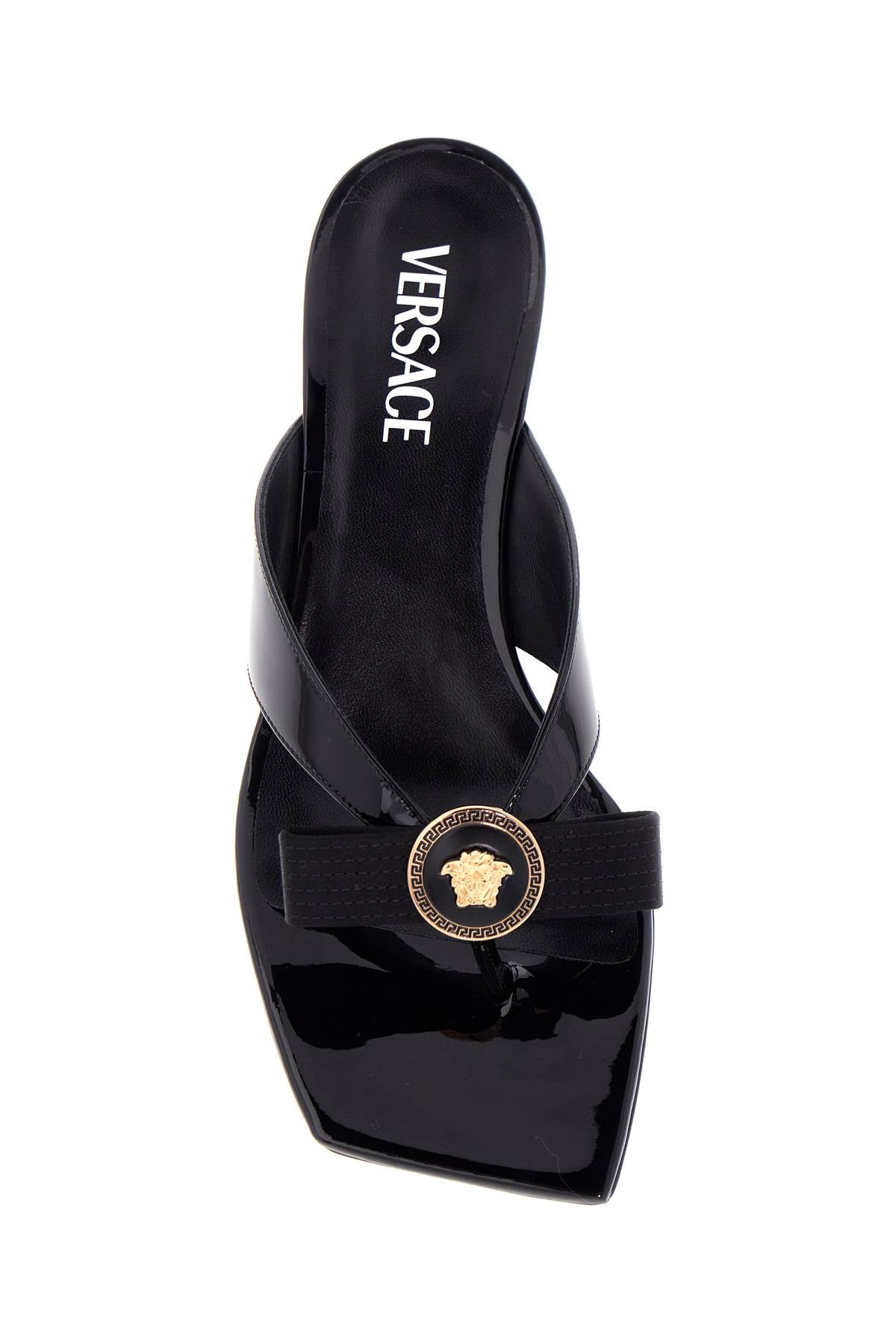 Versace gianni ribbon thong mules - VivaceVenus