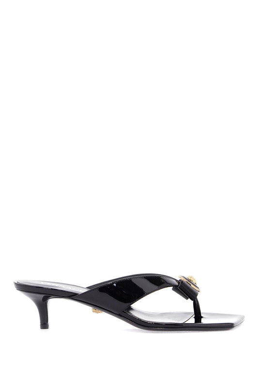 Versace gianni ribbon thong mules - VivaceVenus