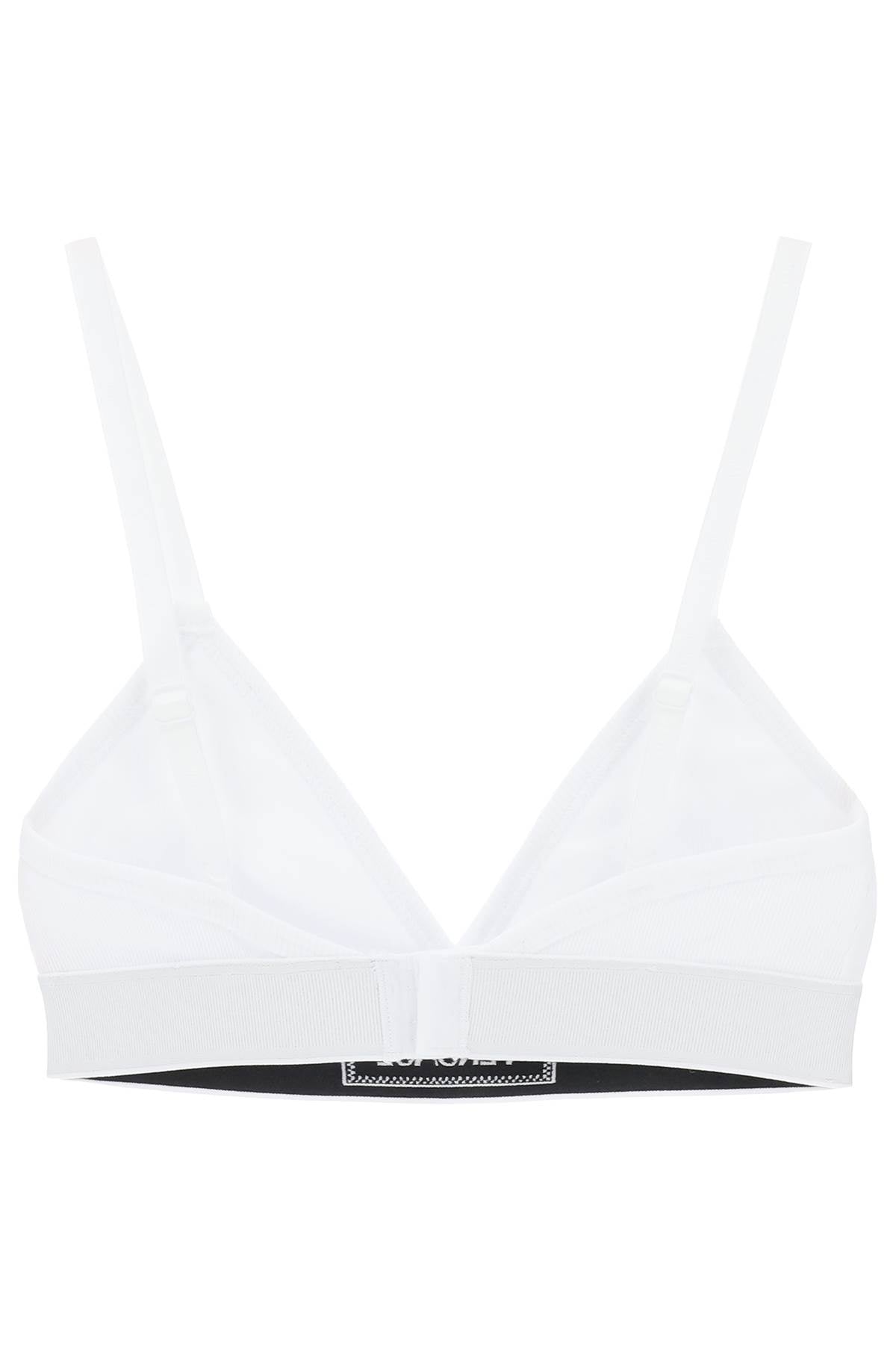 Versace '90s logo ribbed bralette - VivaceVenus