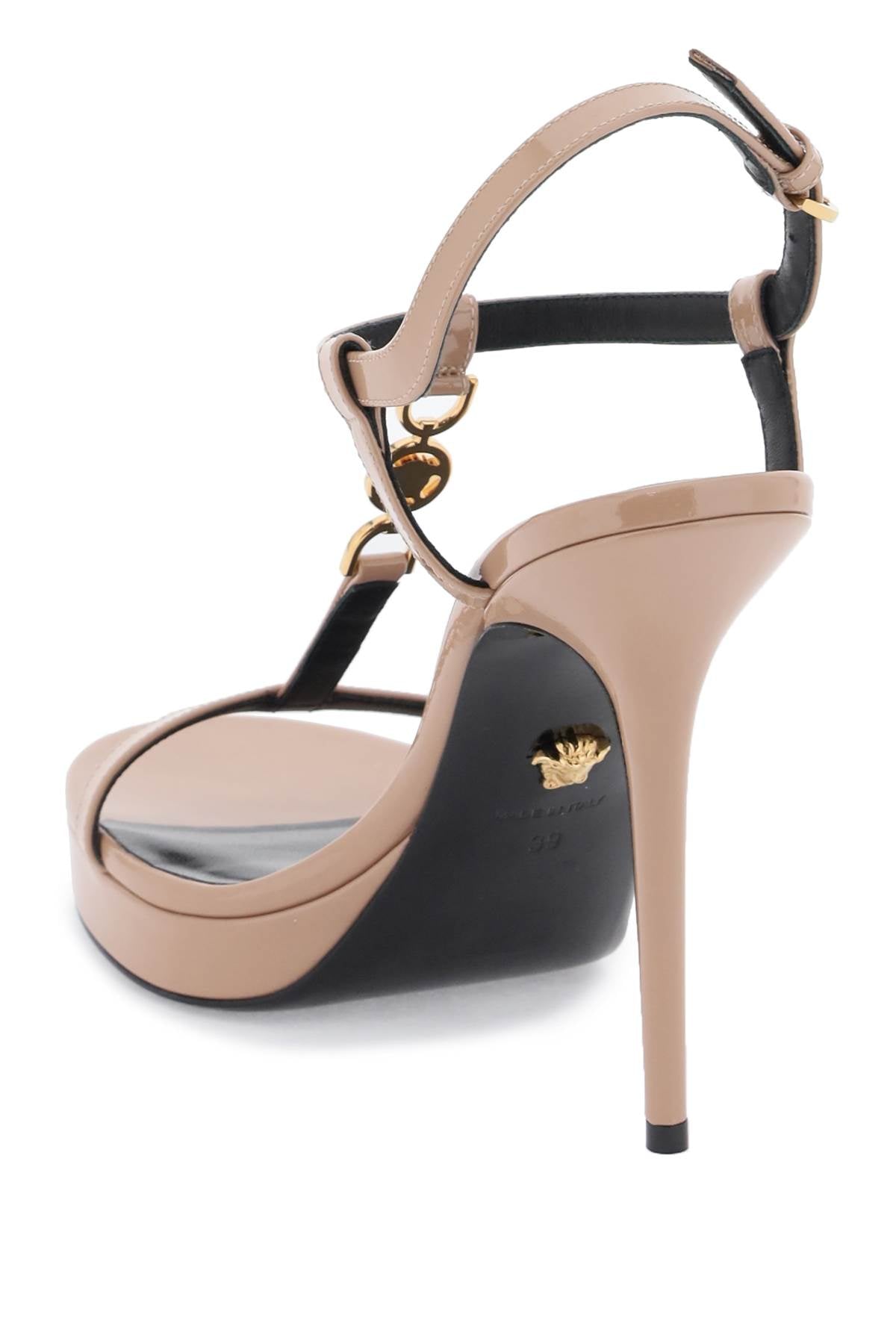 Versace medusa '95 patent leather sandals - VivaceVenus