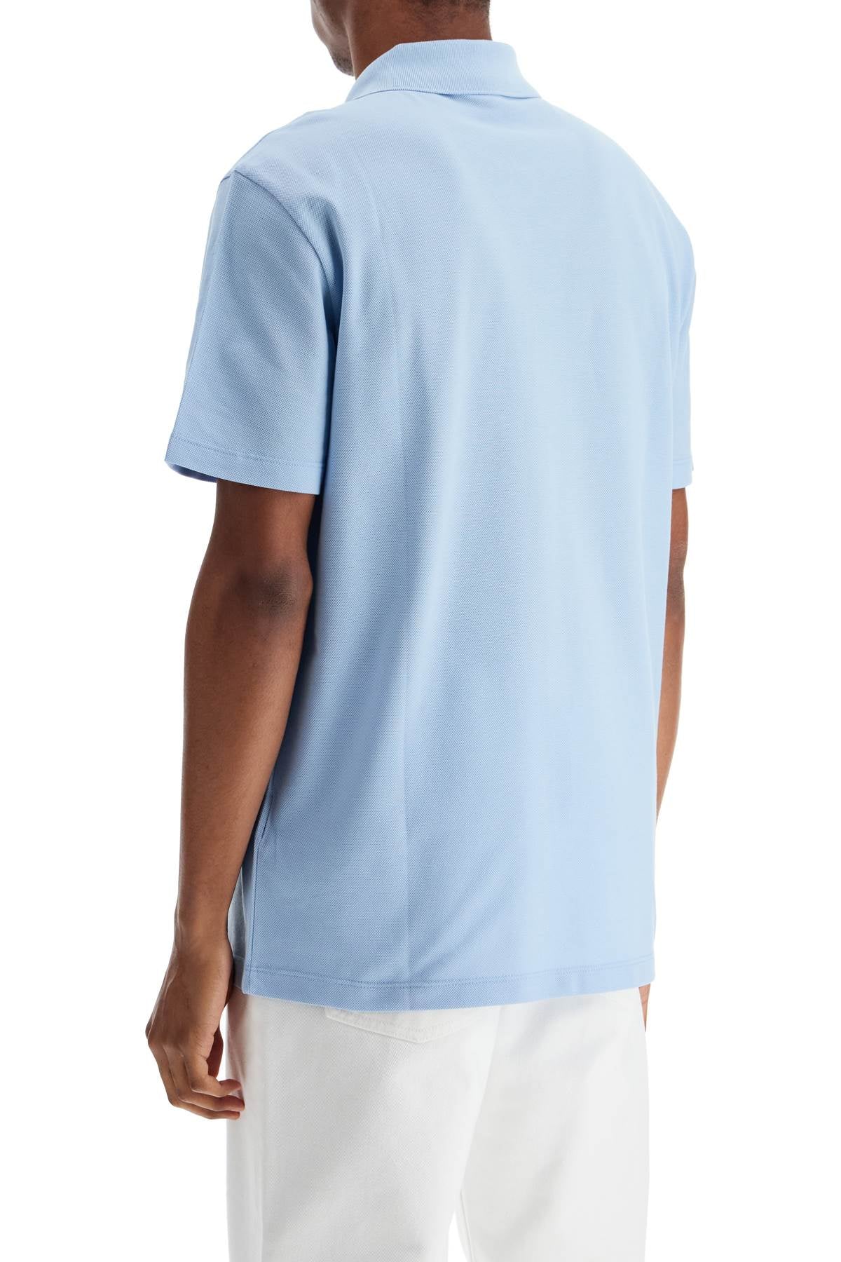 Versace short-sleeved polo shirt with logo - VivaceVenus