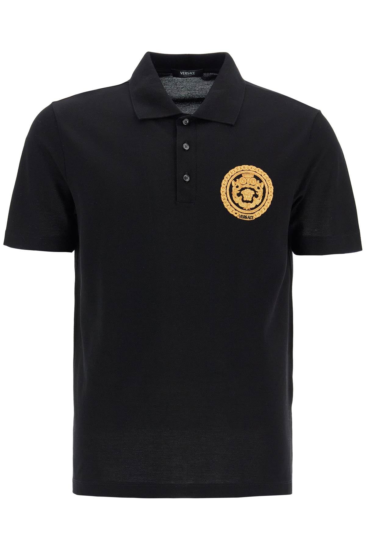 Versace chain crest polo shirt - VivaceVenus