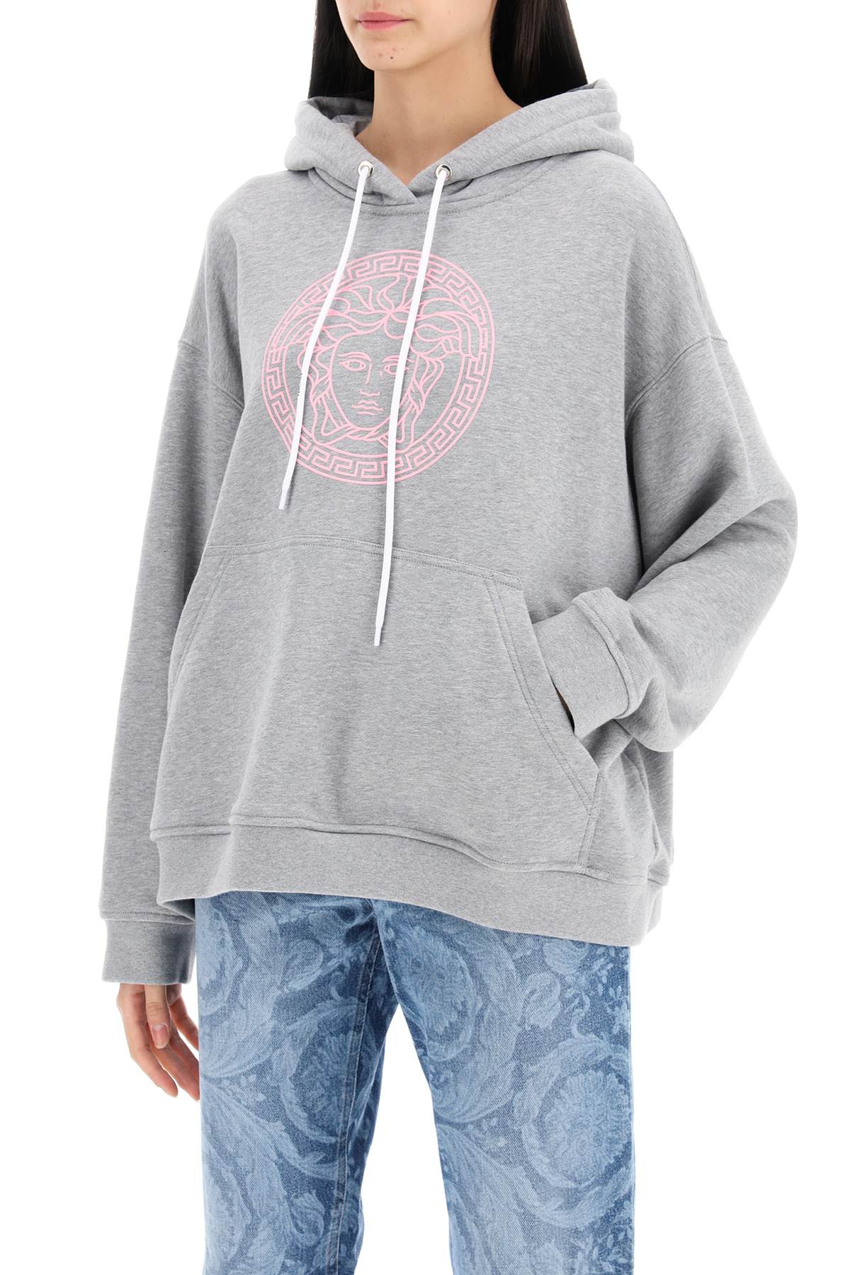 Versace hooded sweatshirt with - VivaceVenus