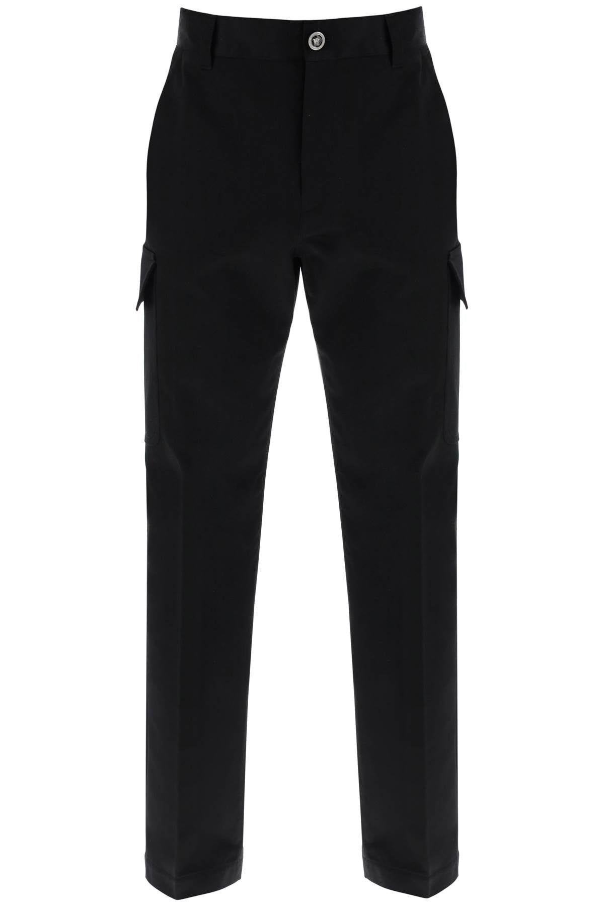 Versace cotton gabardine cargo pants in - VivaceVenus