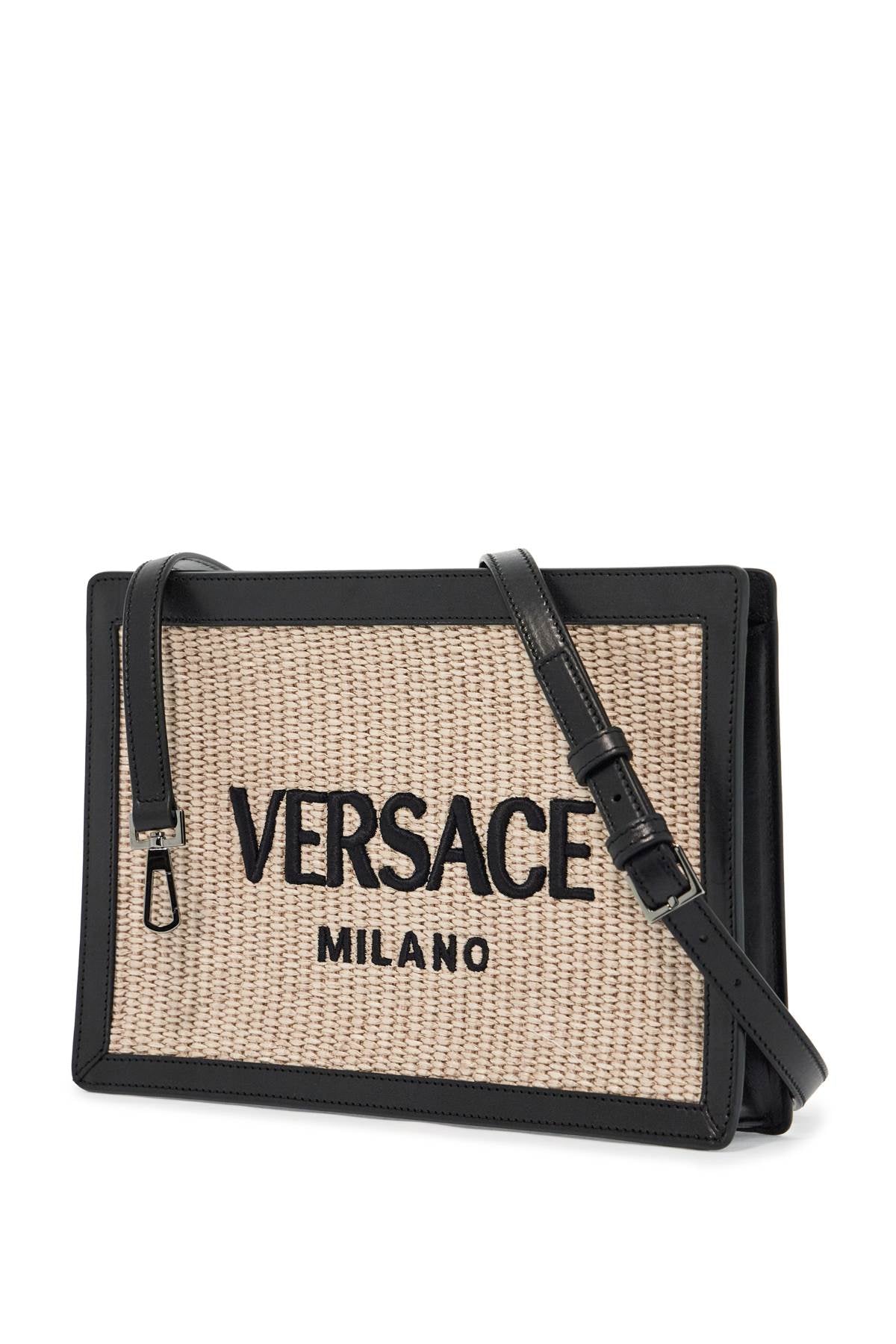 Versace raffia pouch for - VivaceVenus