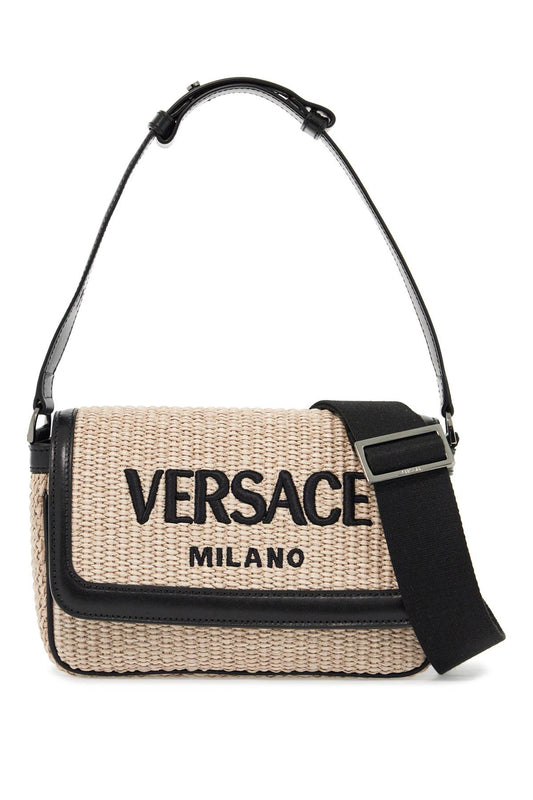 versace milano raffia bag - VivaceVenus