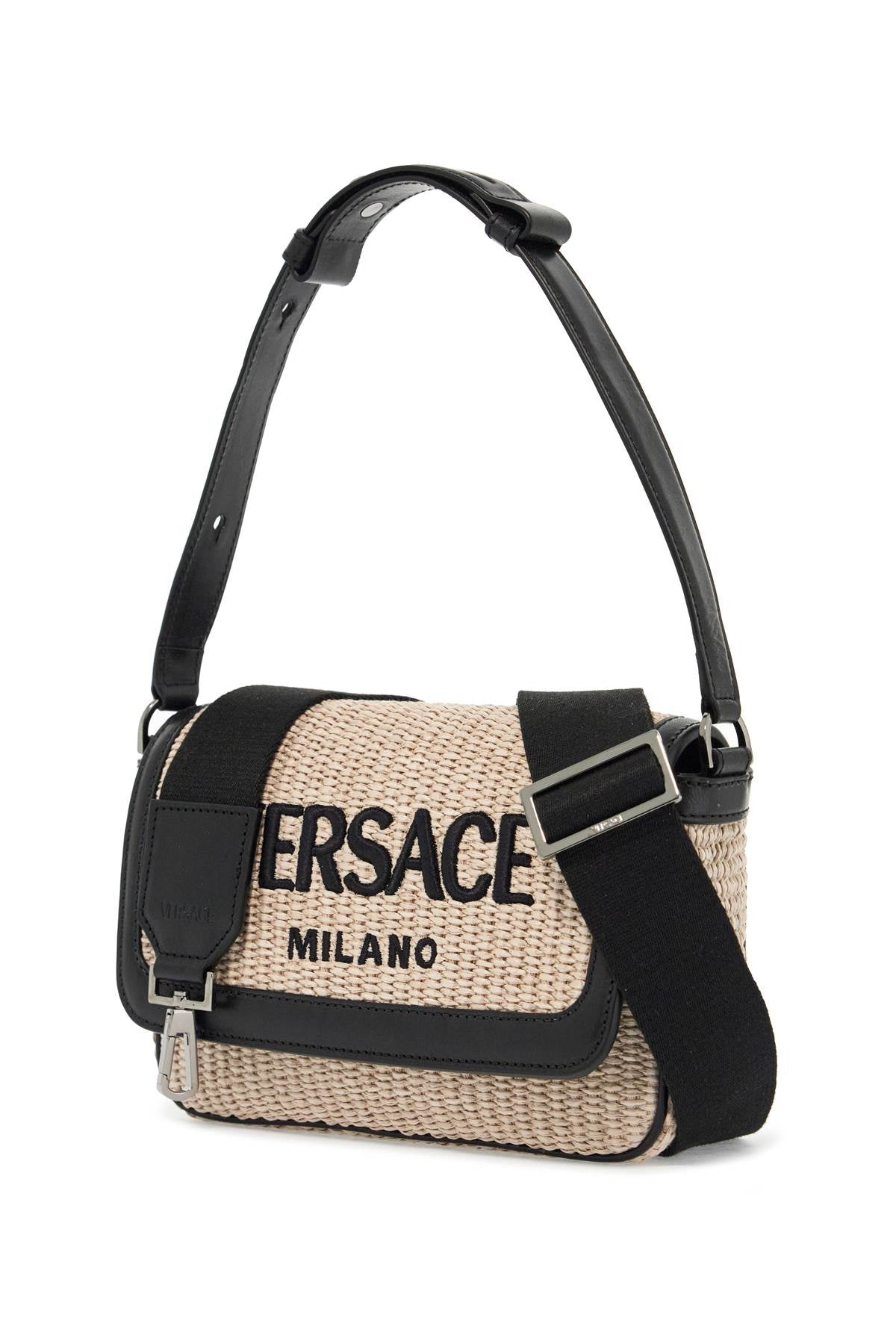 versace milano raffia bag - VivaceVenus