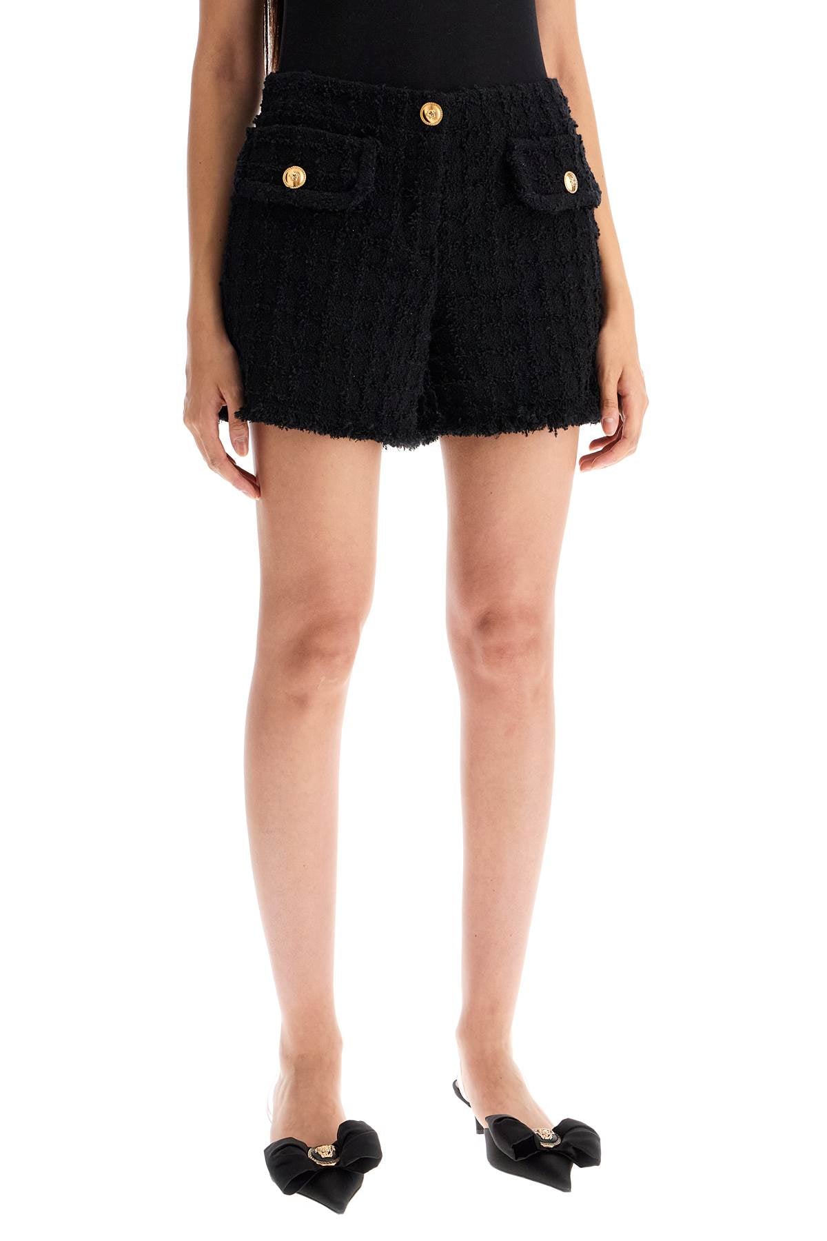 Versace "heritage tweed mini shorts - VivaceVenus