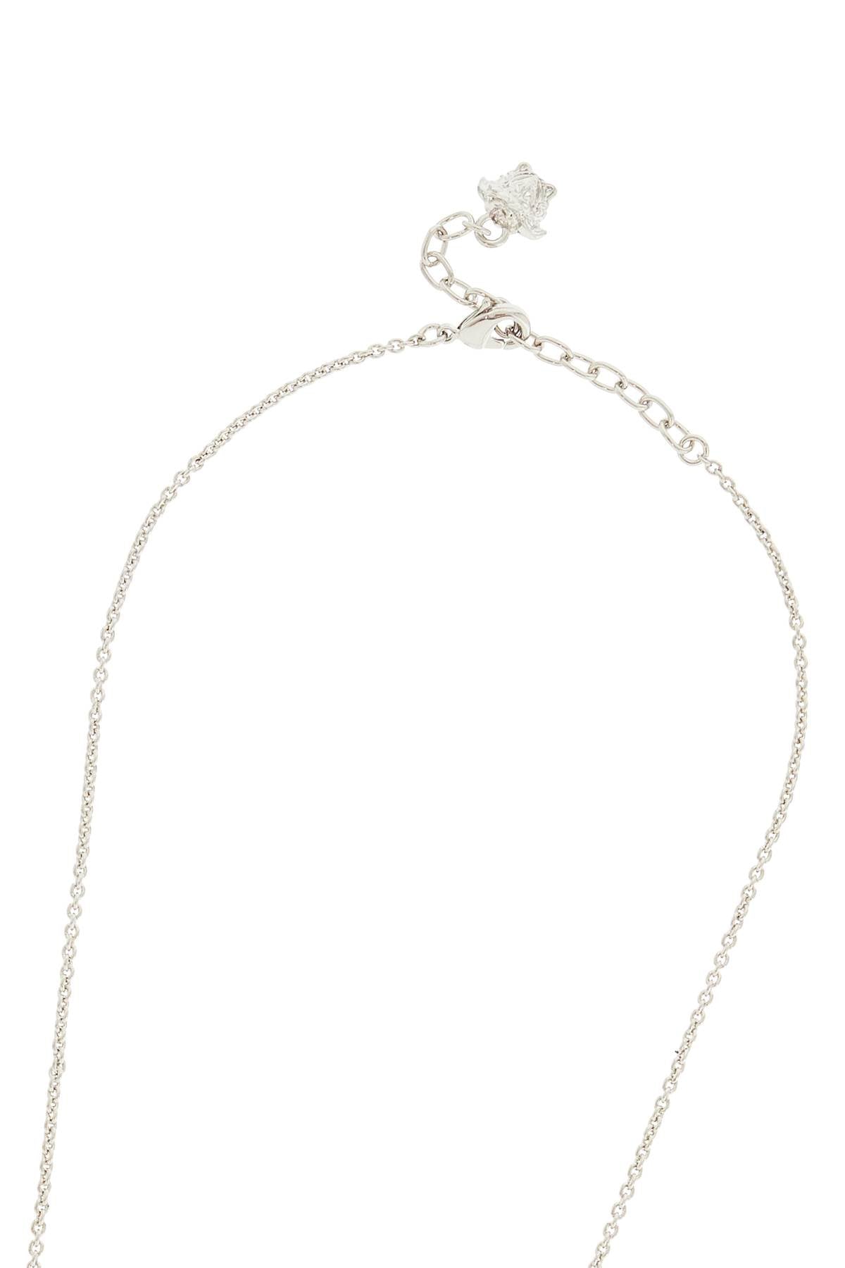 Versace ic crystal necklace with pendant and chain - VivaceVenus