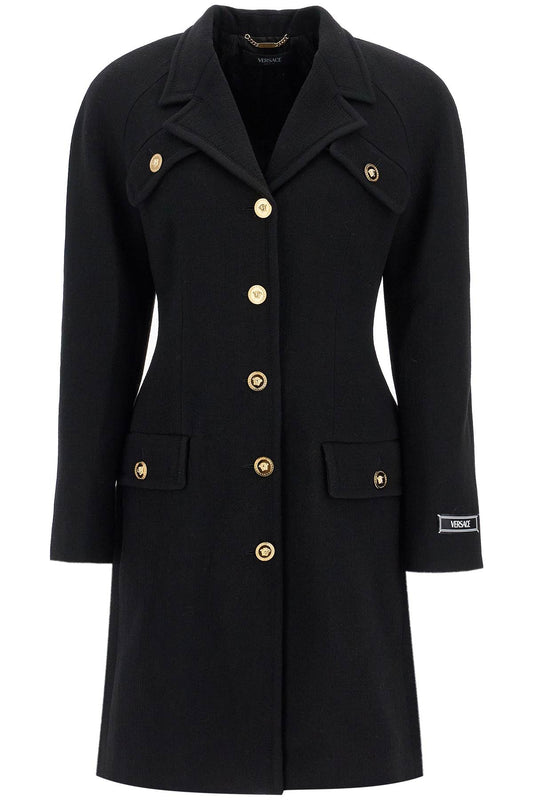 Versace raglan crepe coat - VivaceVenus