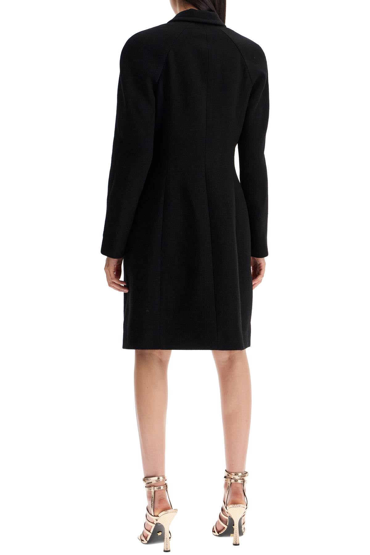 Versace raglan crepe coat - VivaceVenus