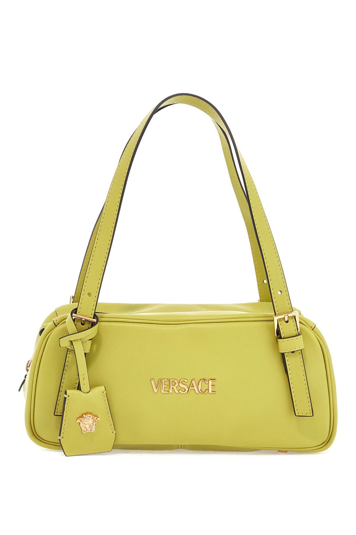 Versace nappa leather bowling bag - VivaceVenus