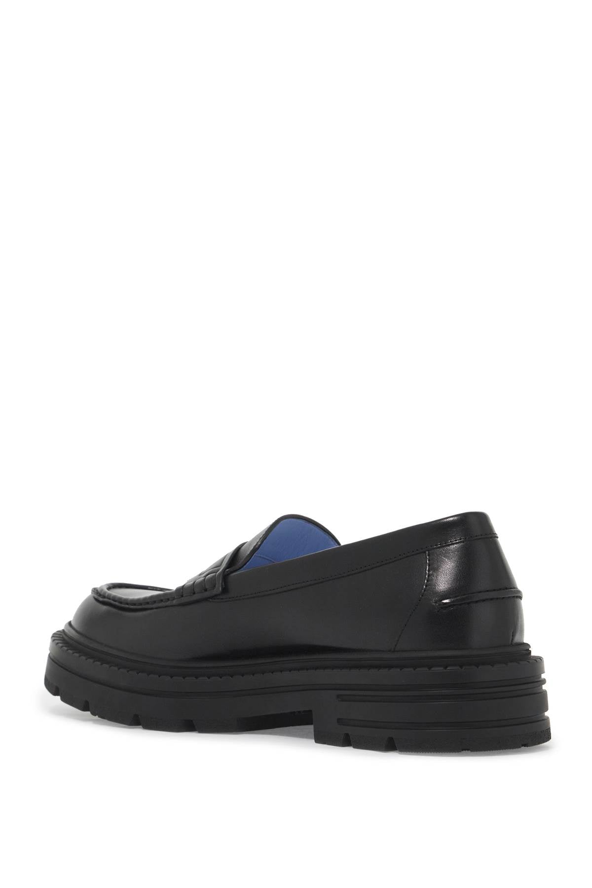 Versace smooth leather adriano loafers in - VivaceVenus