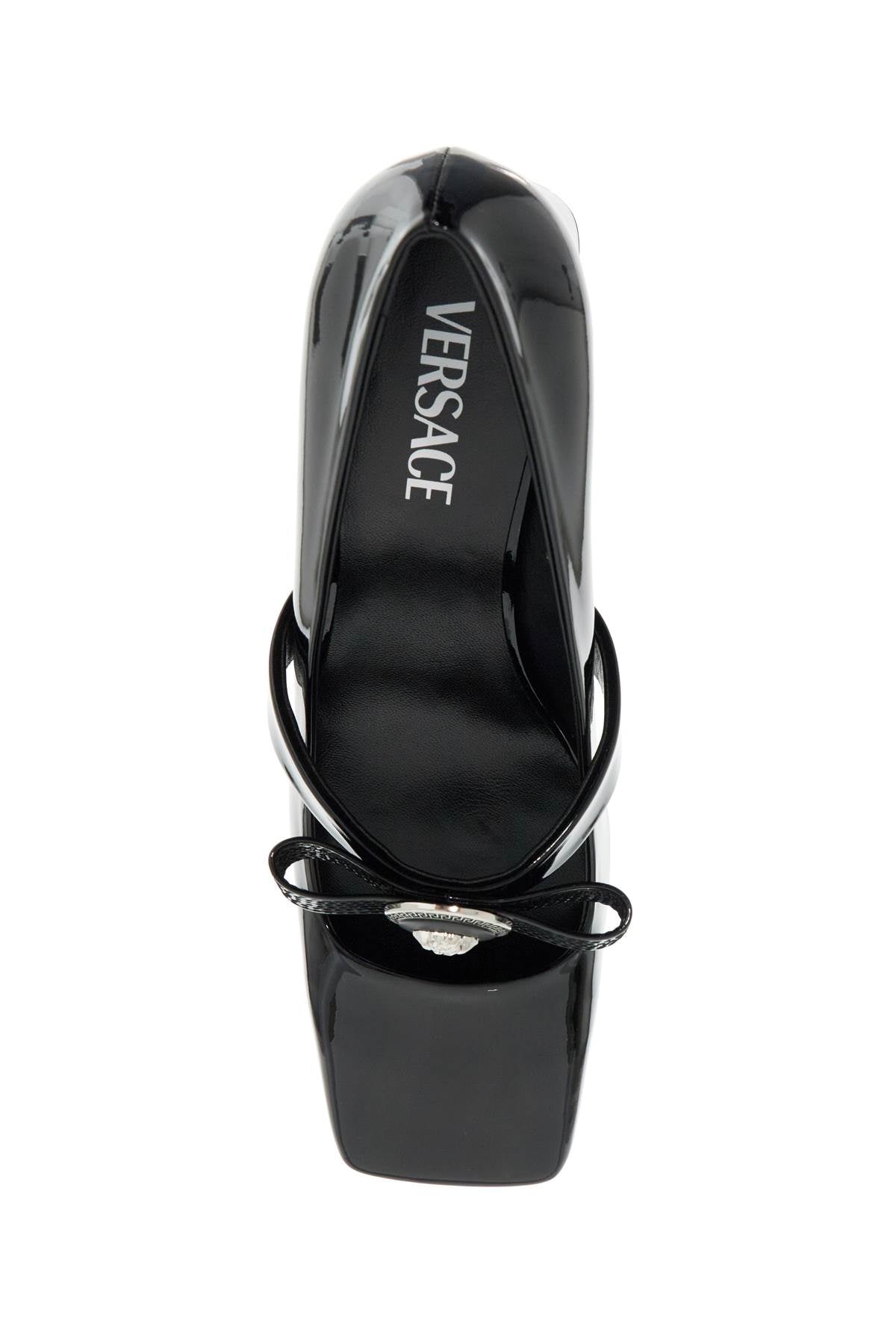 Versace "gianni ribbon patent leather dé - VivaceVenus