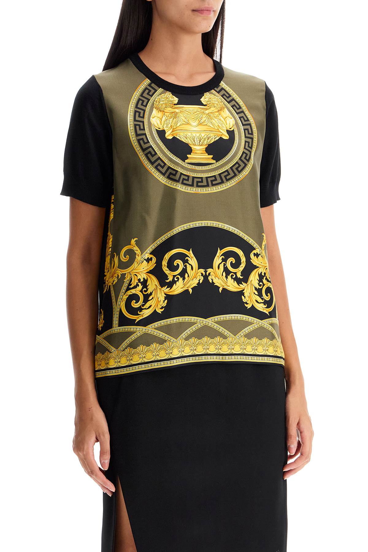 Versace knitted t-shirt 'the cup of the - VivaceVenus