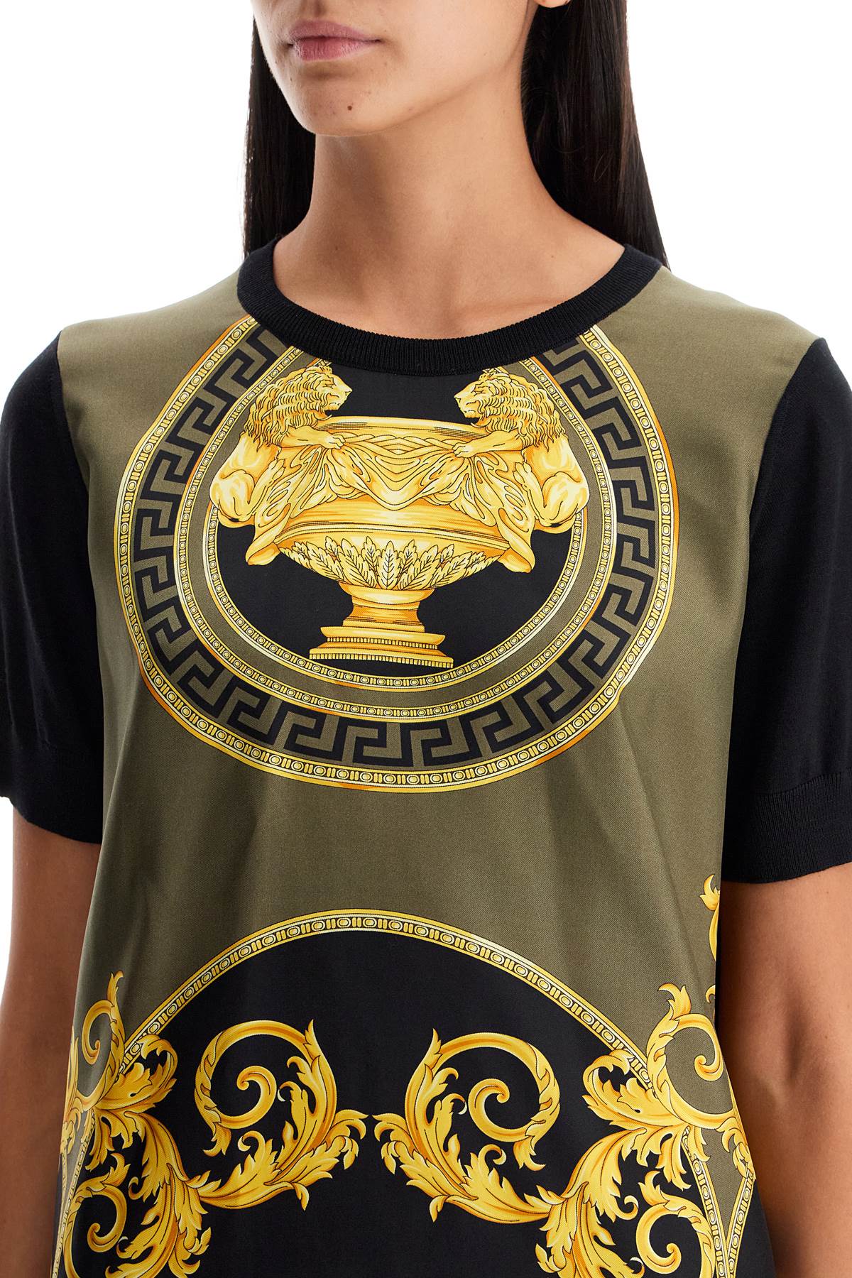 Versace knitted t-shirt 'the cup of the - VivaceVenus