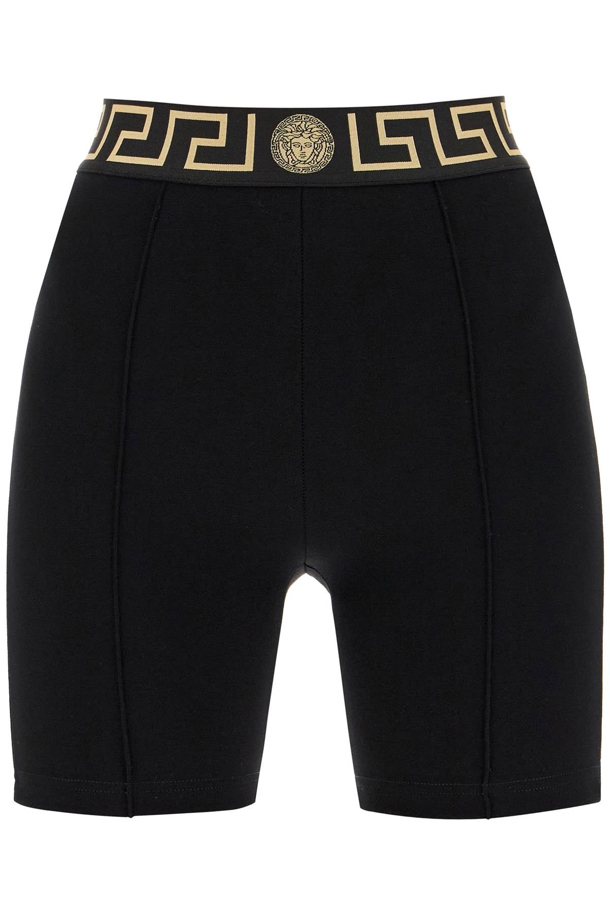 Versace "sporty shorts with greek band - VivaceVenus