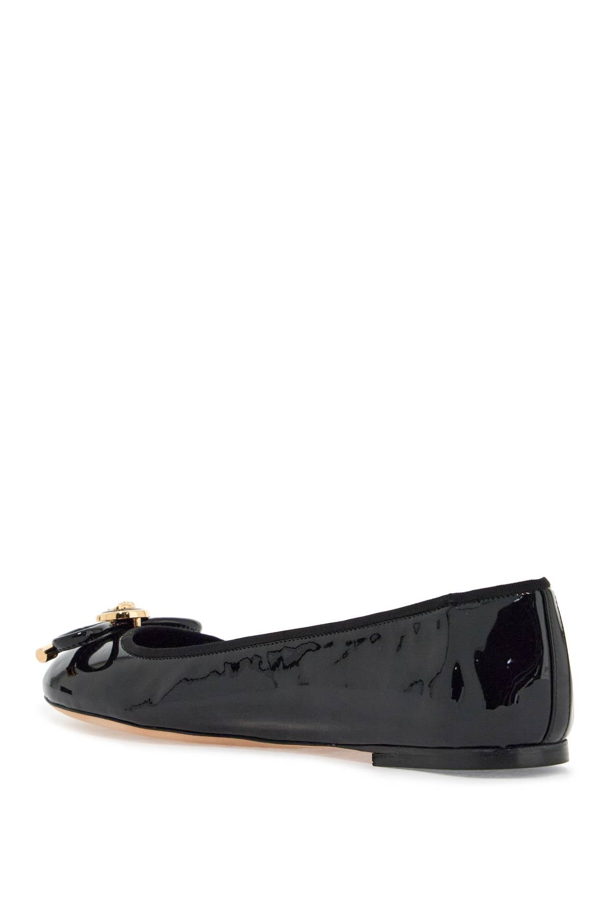 Versace opera bow ballet flats - VivaceVenus