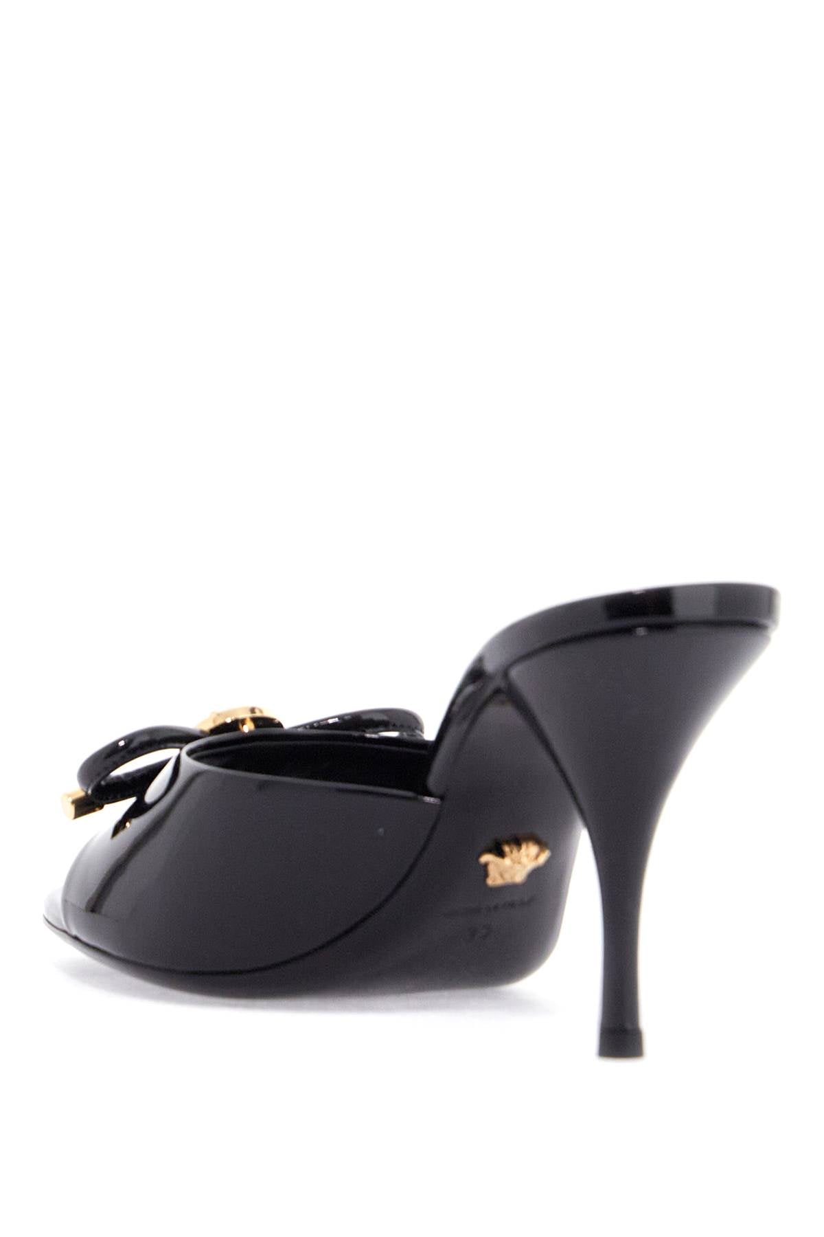 Versace 'opera bow patent leather mules - VivaceVenus