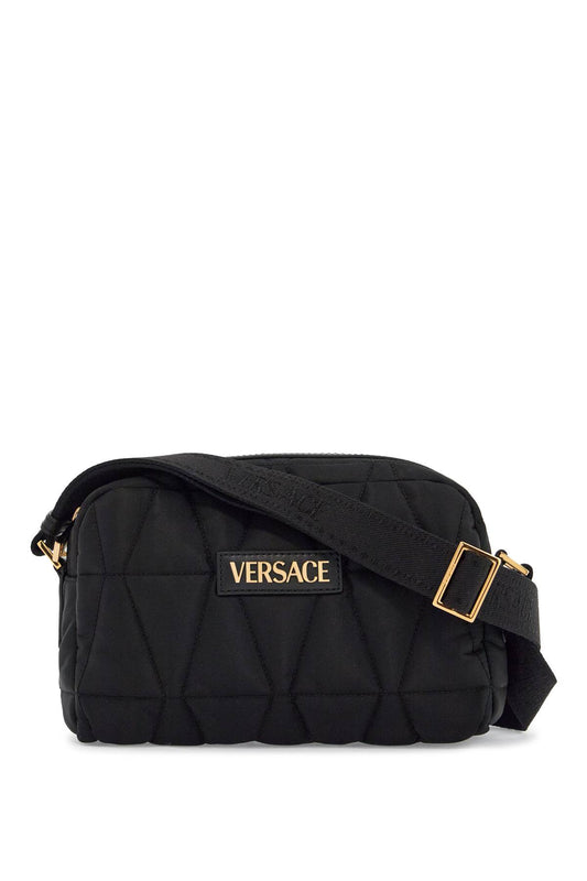 Versace quilted nylon camera bag with - VivaceVenus