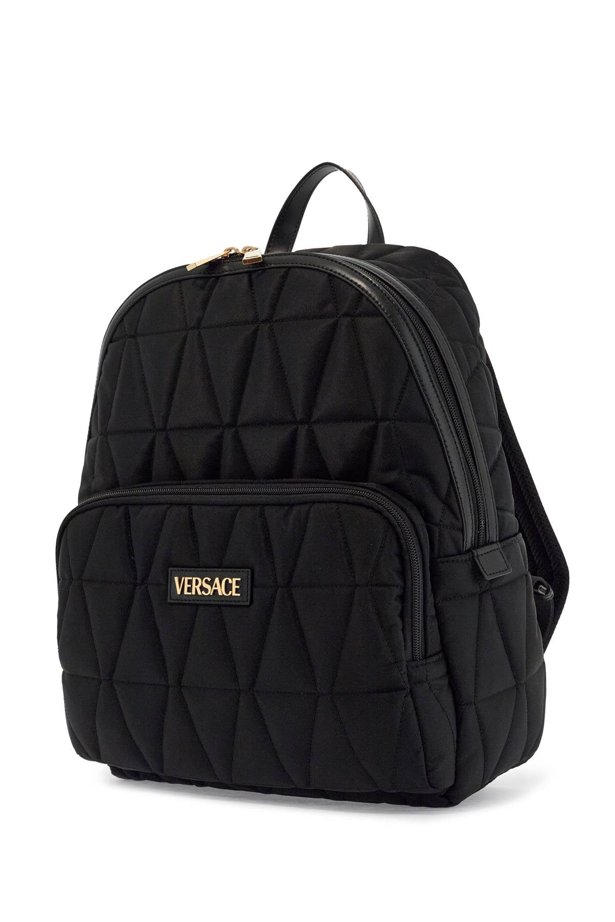 Versace quilted nylon backpack - VivaceVenus