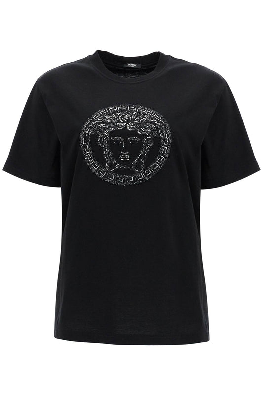 Versace medusa embroidered t-shirt - VivaceVenus