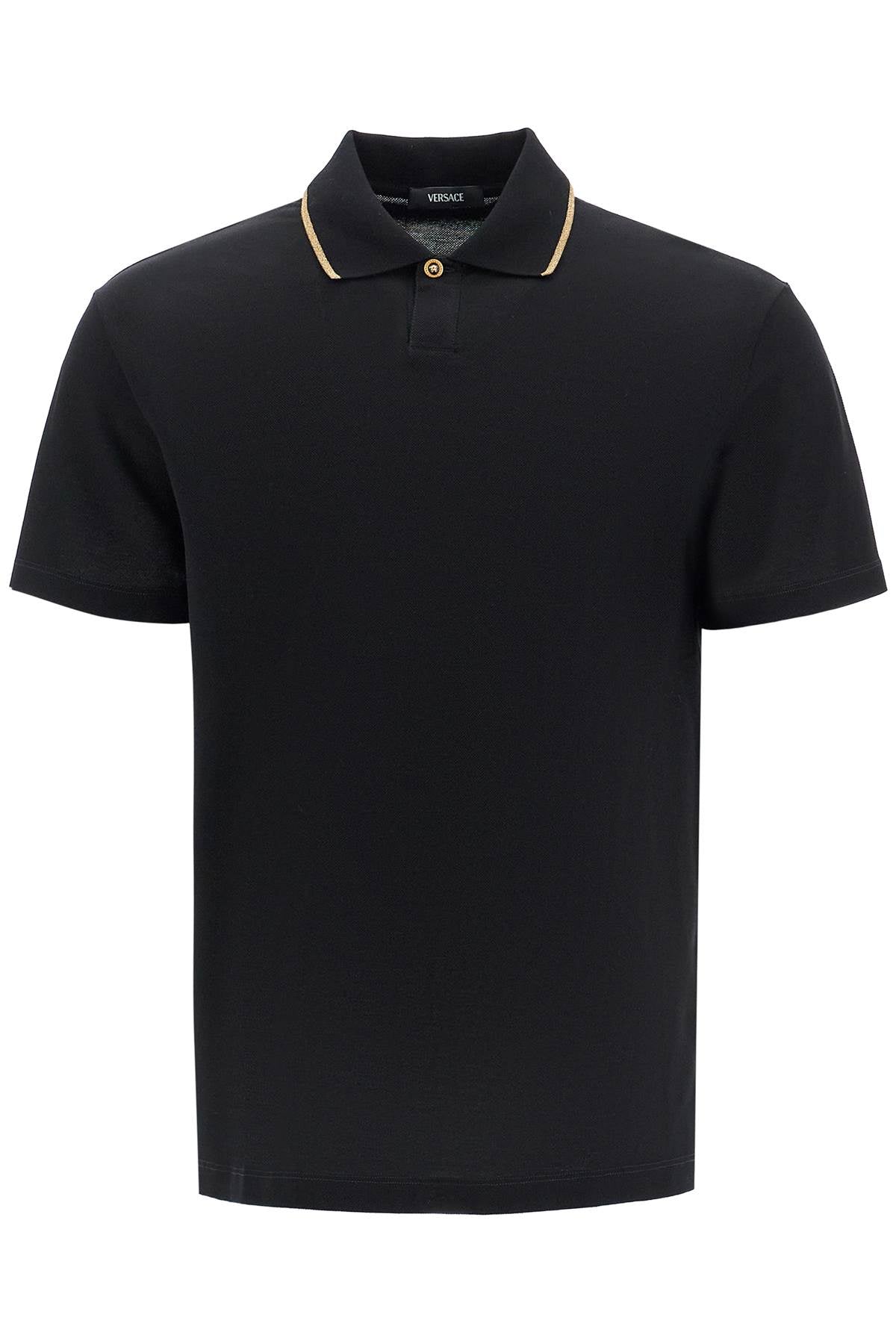 Versace cotton piquã© polo shirt - VivaceVenus