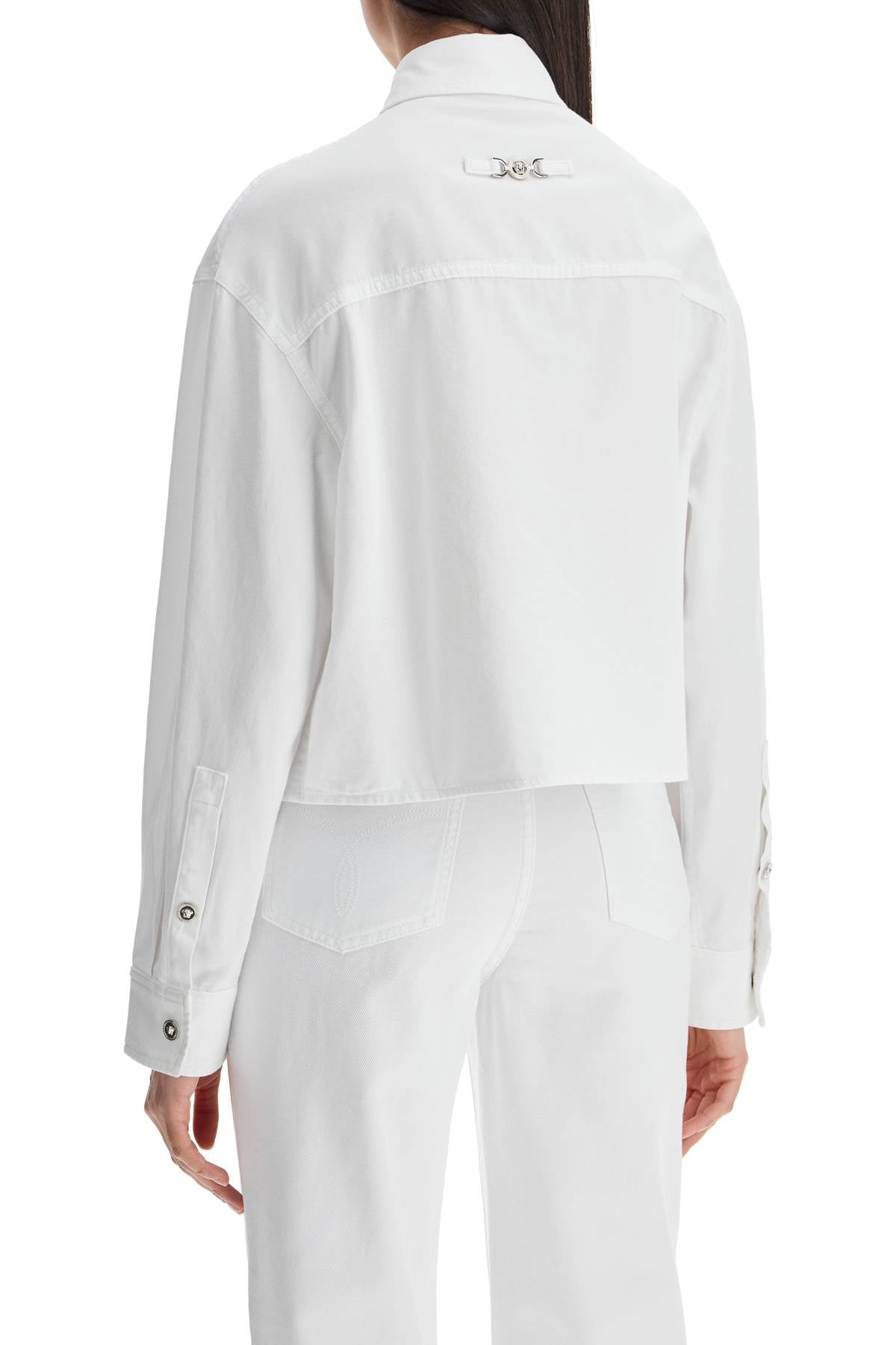 Versace short boxy shirt - VivaceVenus