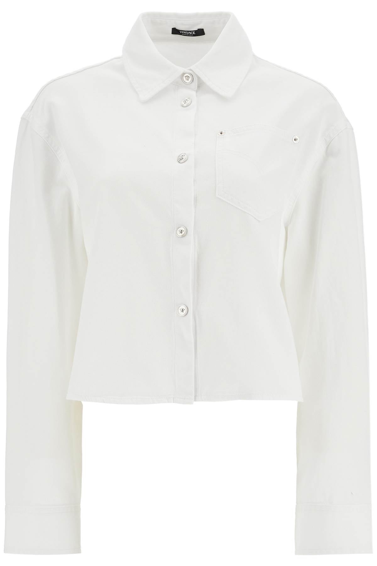 Versace short boxy shirt - VivaceVenus