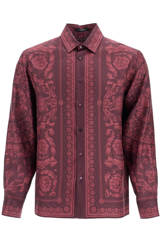 Versace baroque silk shirt - VivaceVenus