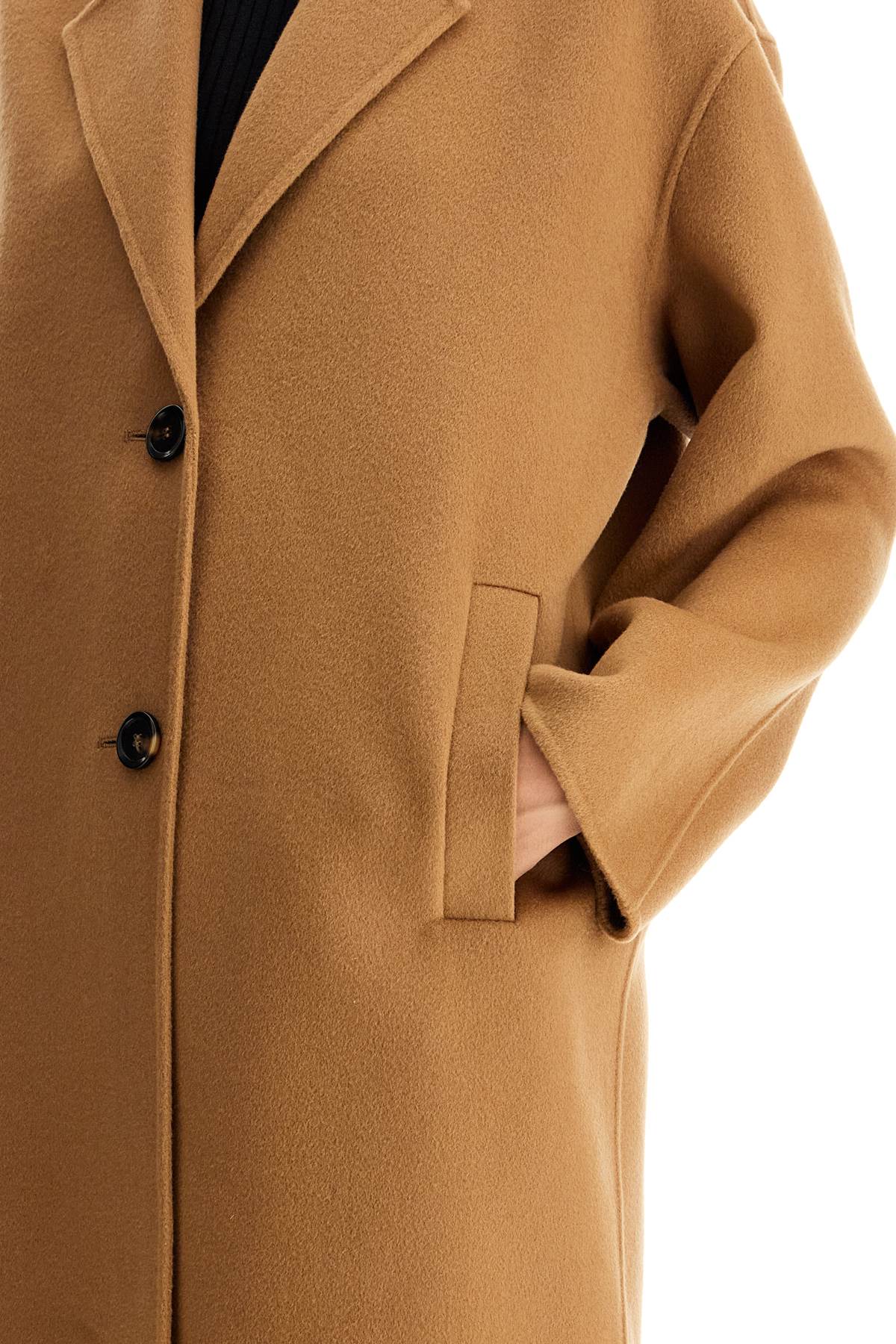 Pinko double wool coat with screwdriver design - VivaceVenus