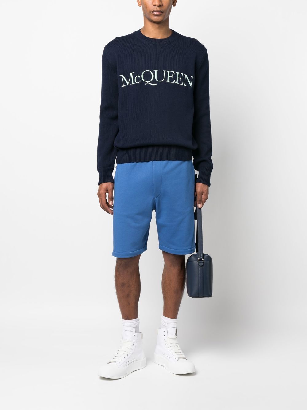 Alexander McQueen Sweaters Blue - VivaceVenus