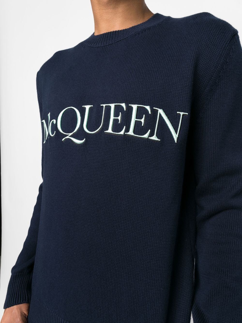 Alexander McQueen Sweaters Blue - VivaceVenus