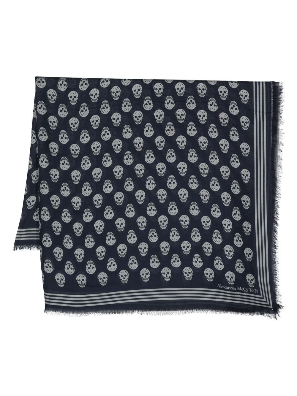 Alexander McQueen Scarfs Blue - VivaceVenus