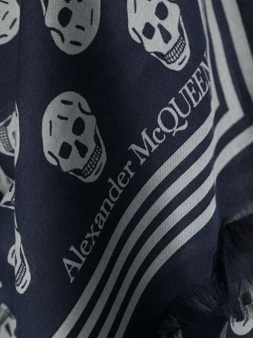 Alexander McQueen Scarfs Blue - VivaceVenus